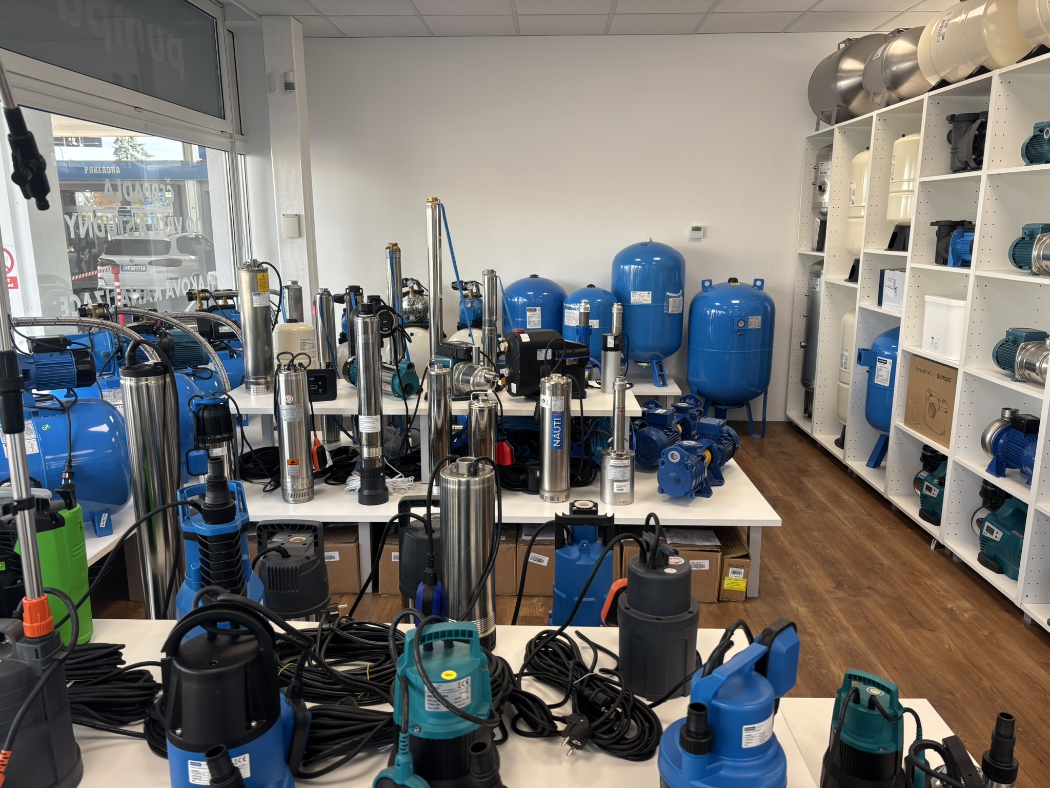 Prodejna Pumpa Stodulky produkty